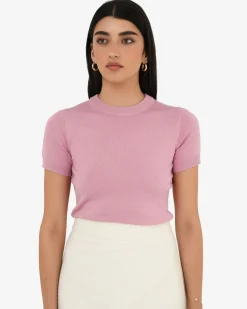 Catherine Short Sleeve Knit