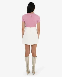 Catherine Short Sleeve Knit