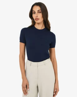 Catherine Short Sleeve Knit