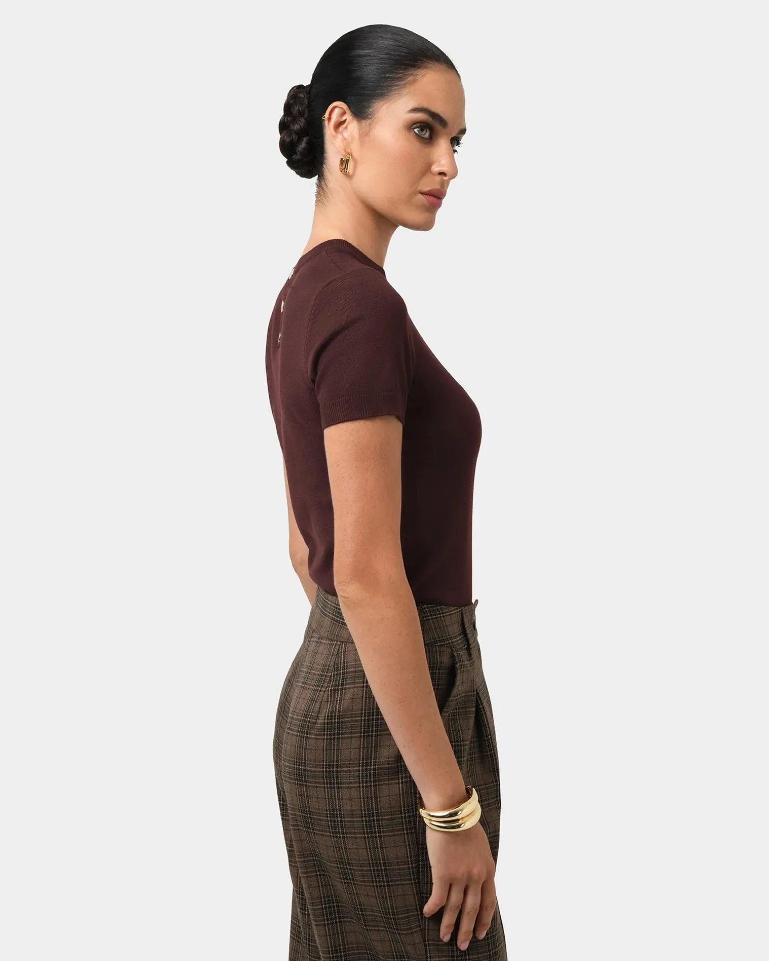 Catherine Short Sleeve Knit