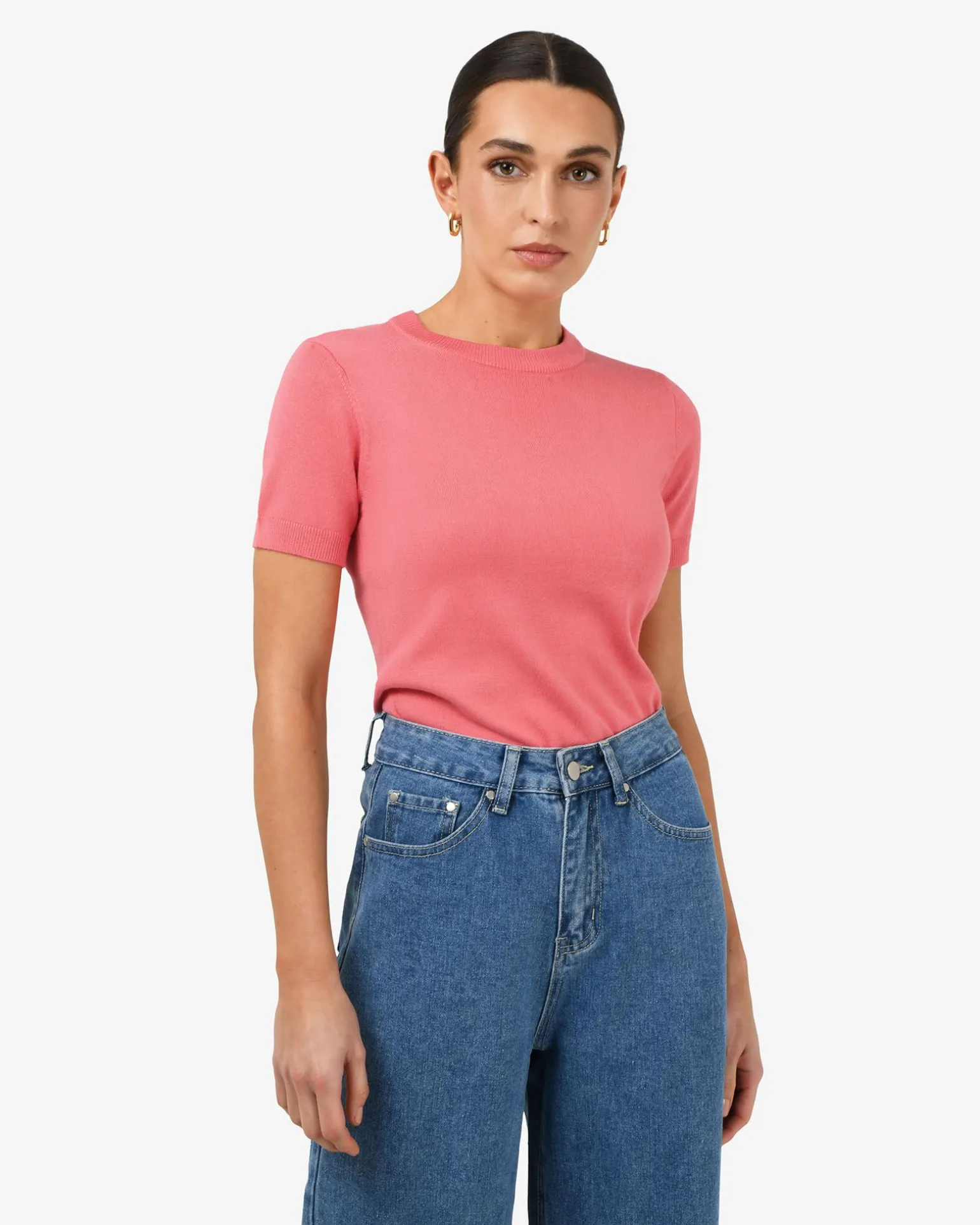 Catherine Short Sleeve Knit