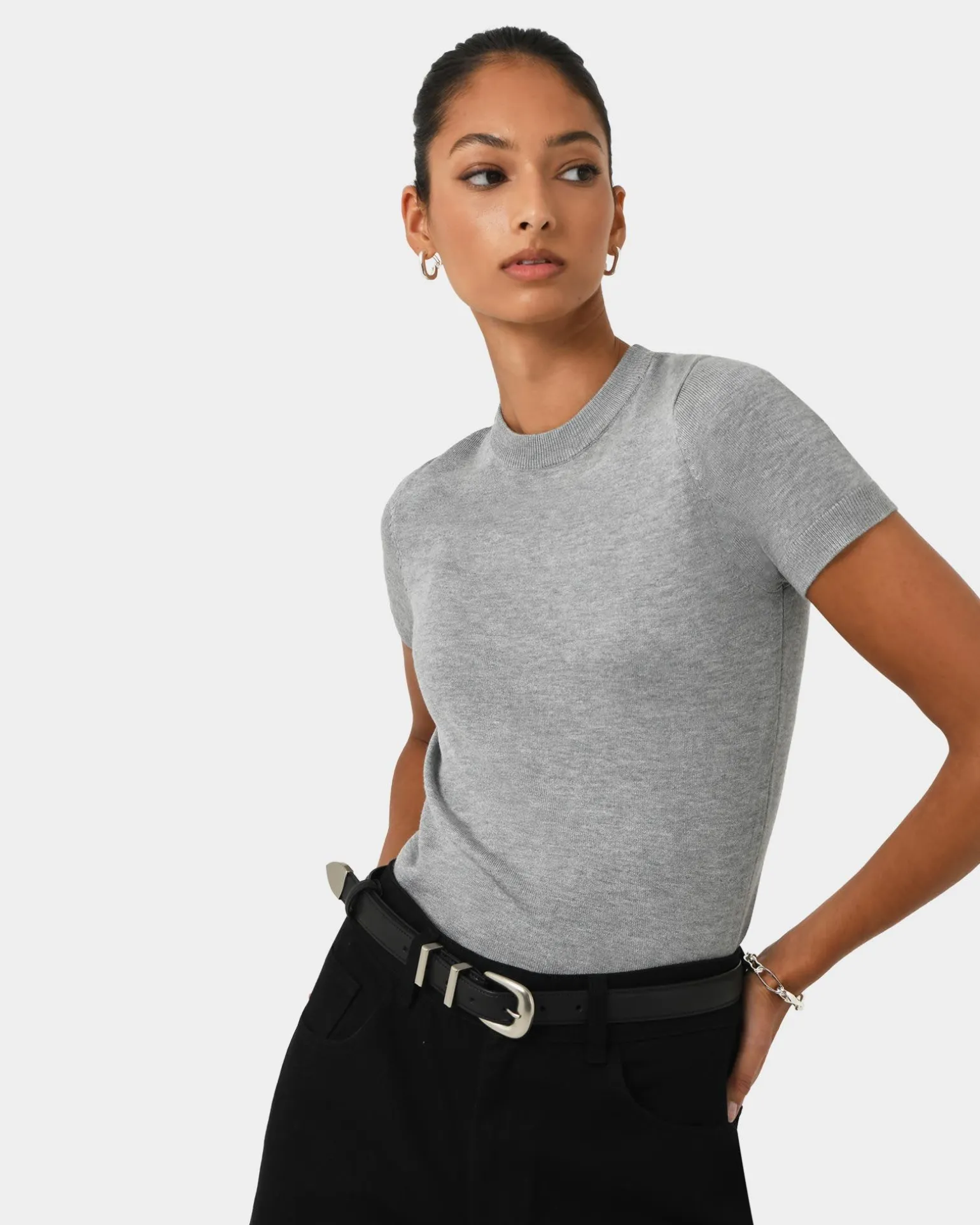Catherine Short Sleeve Knit