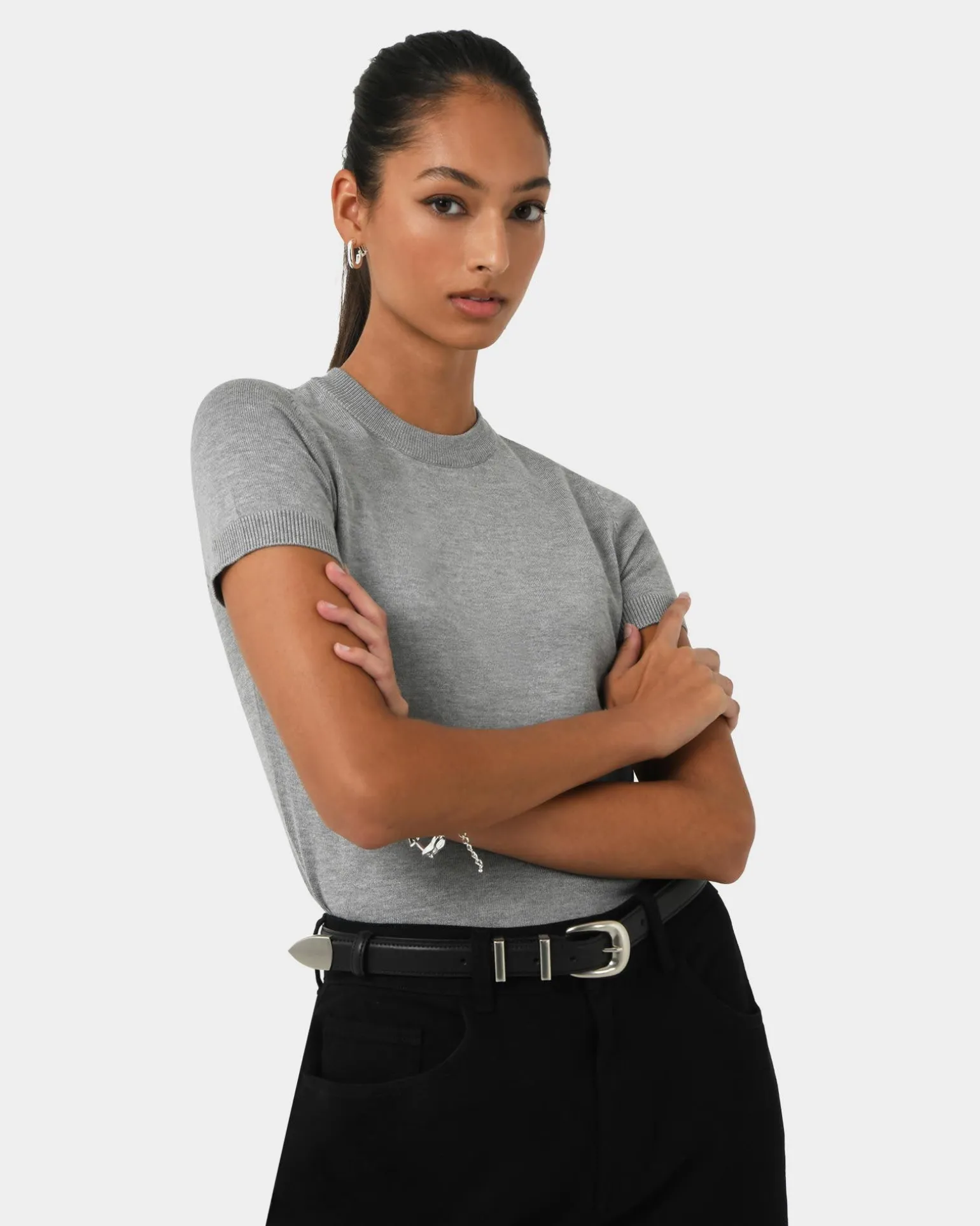 Catherine Short Sleeve Knit