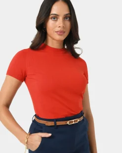 Catherine Short Sleeve Knit