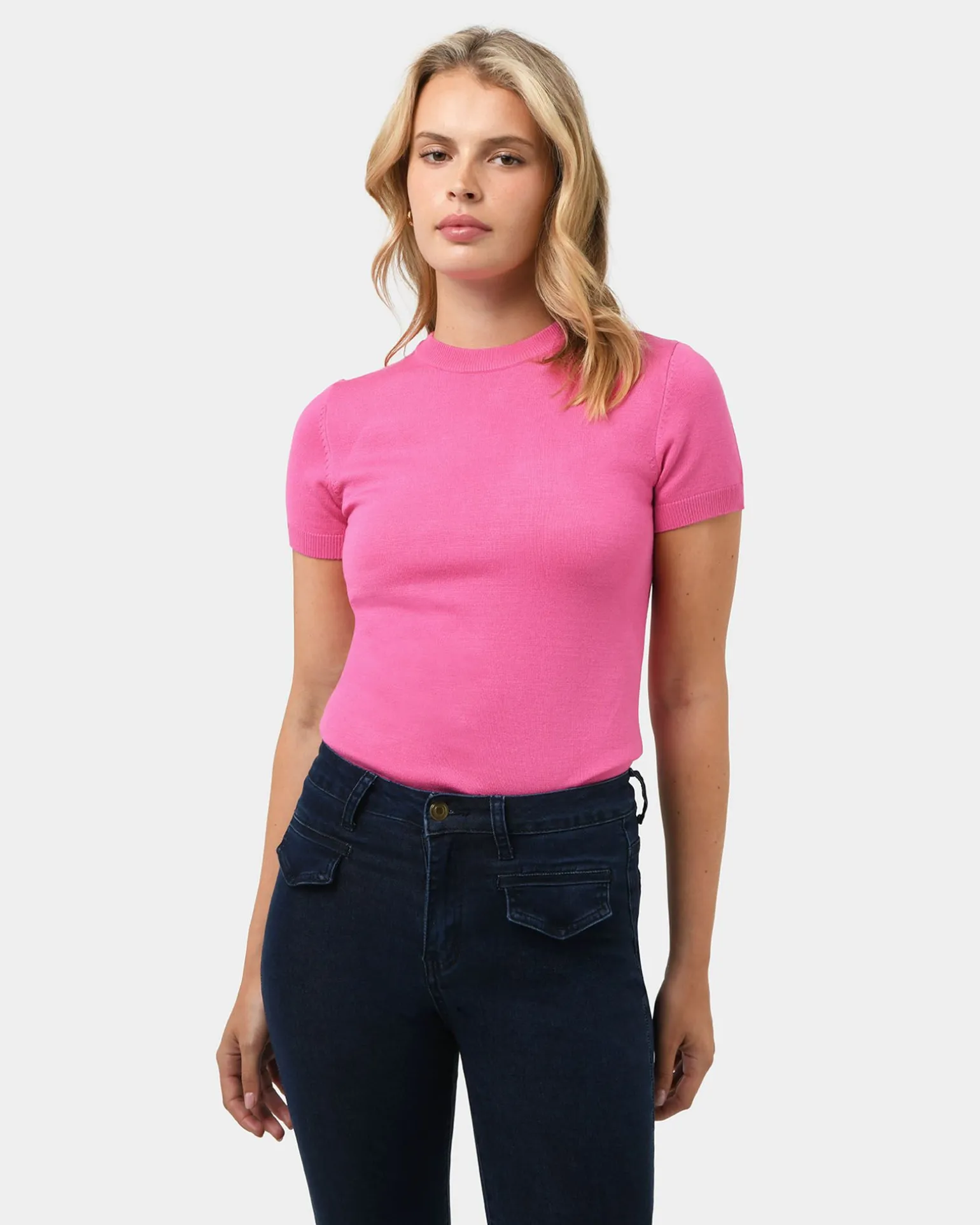 Catherine Short Sleeve Knit