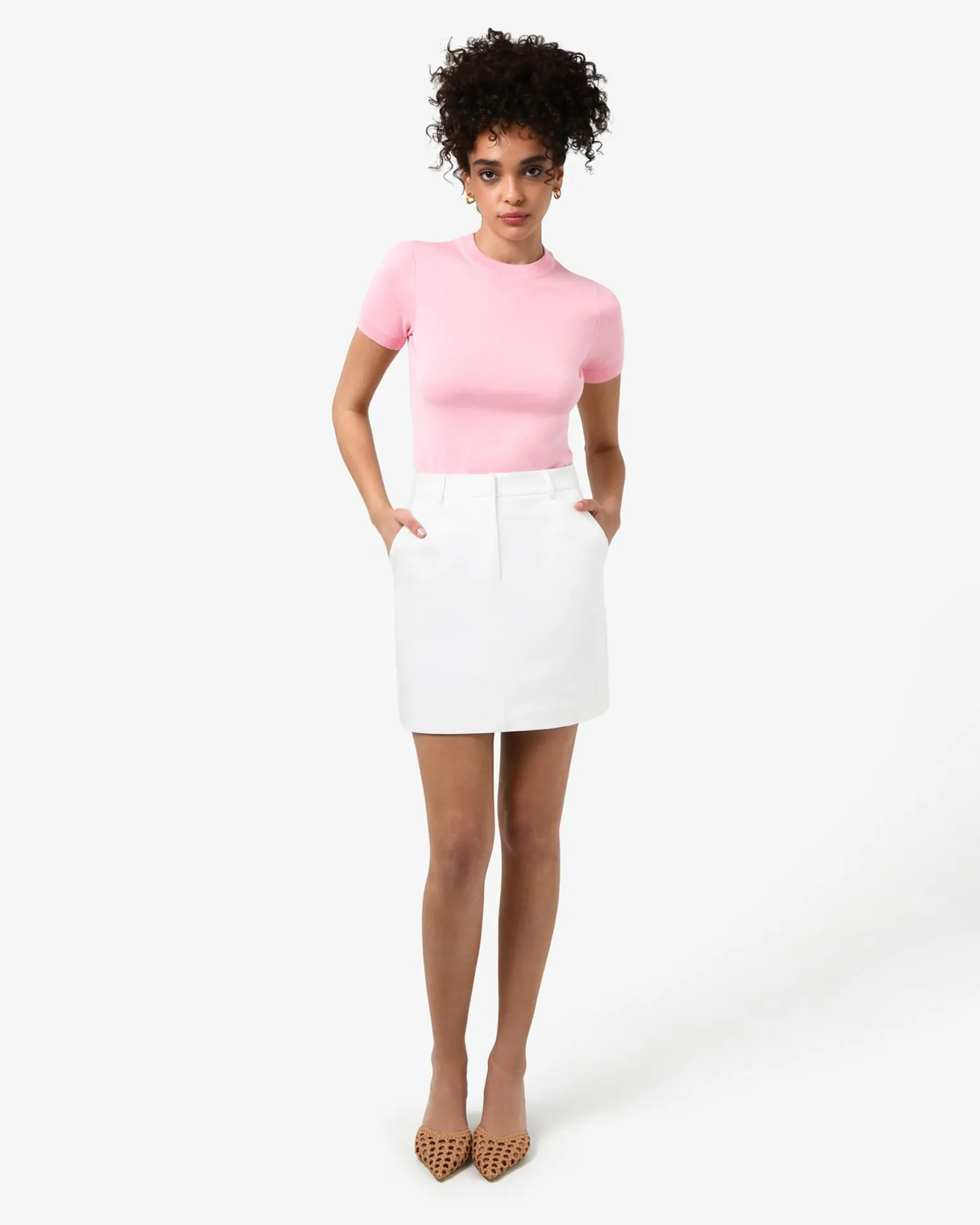 Catherine Short Sleeve Knit