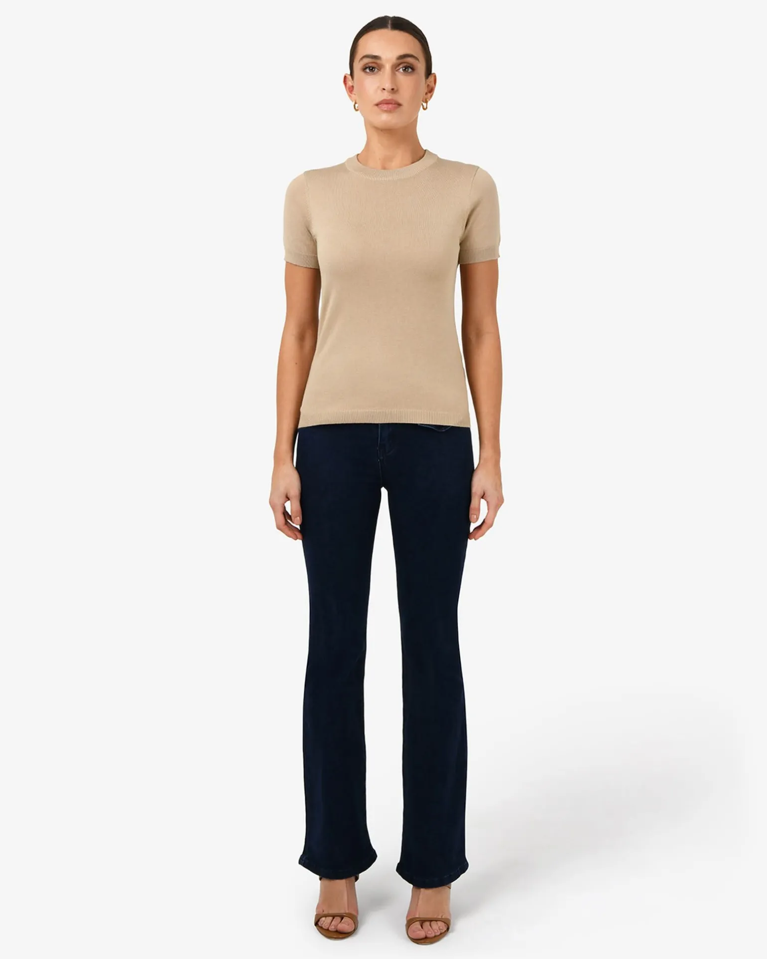 Catherine Short Sleeve Knit