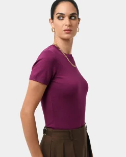Catherine Short Sleeve Knit