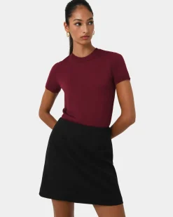Catherine Short Sleeve Knit
