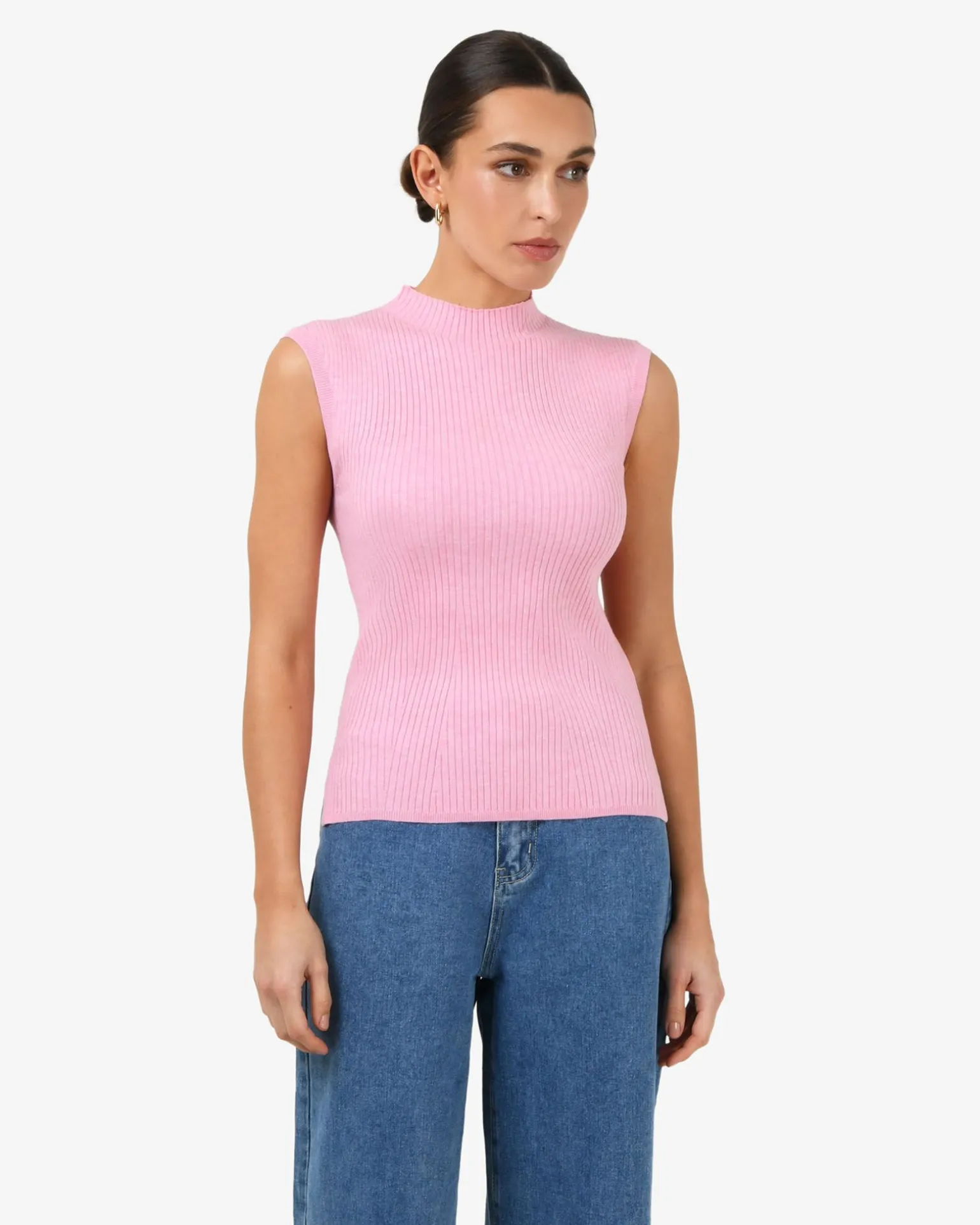 Charm Mock Neck Knit
