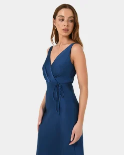 Cherish Tie-waist Midi Dress