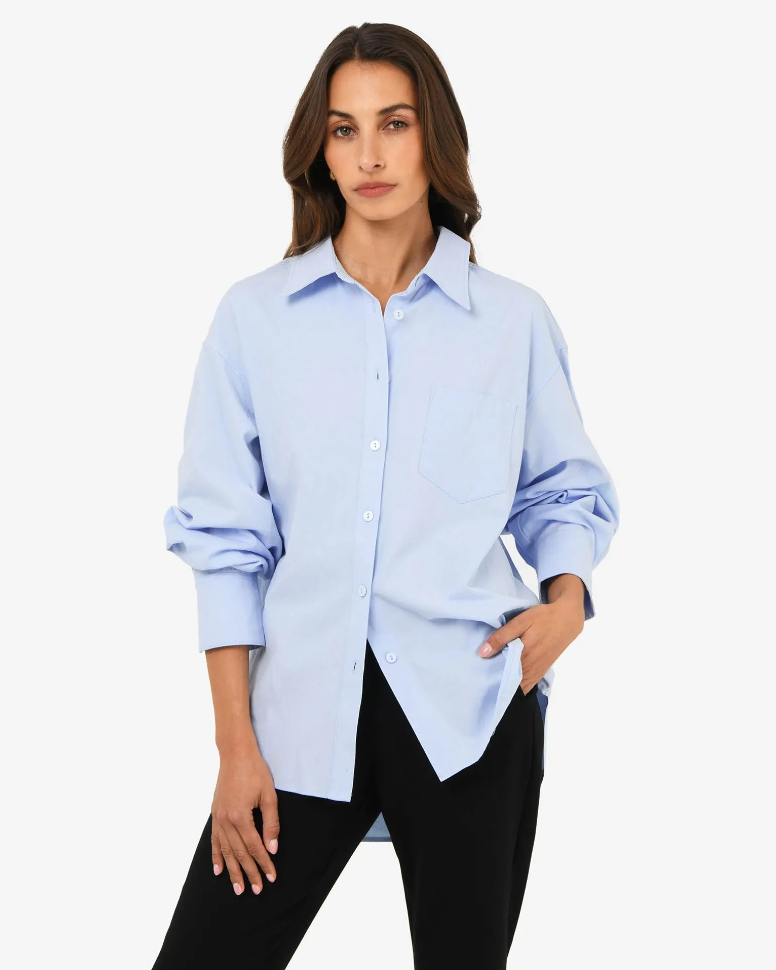 Chicago Oversized Cotton Shirt