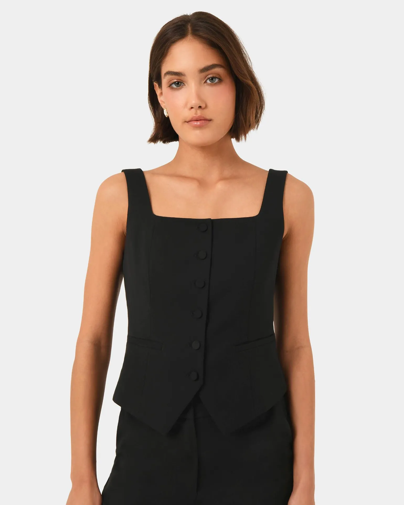 Chloe Square Neck Vest