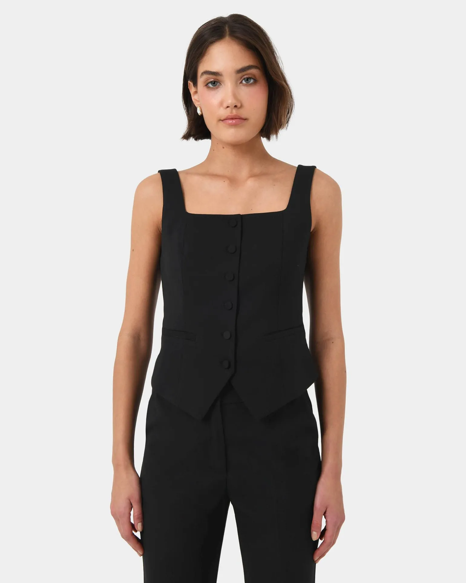 Chloe Square Neck Vest