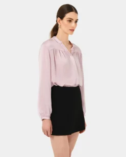 Claire V-neck Blouse