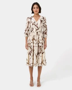 Cleo V-neck Dress