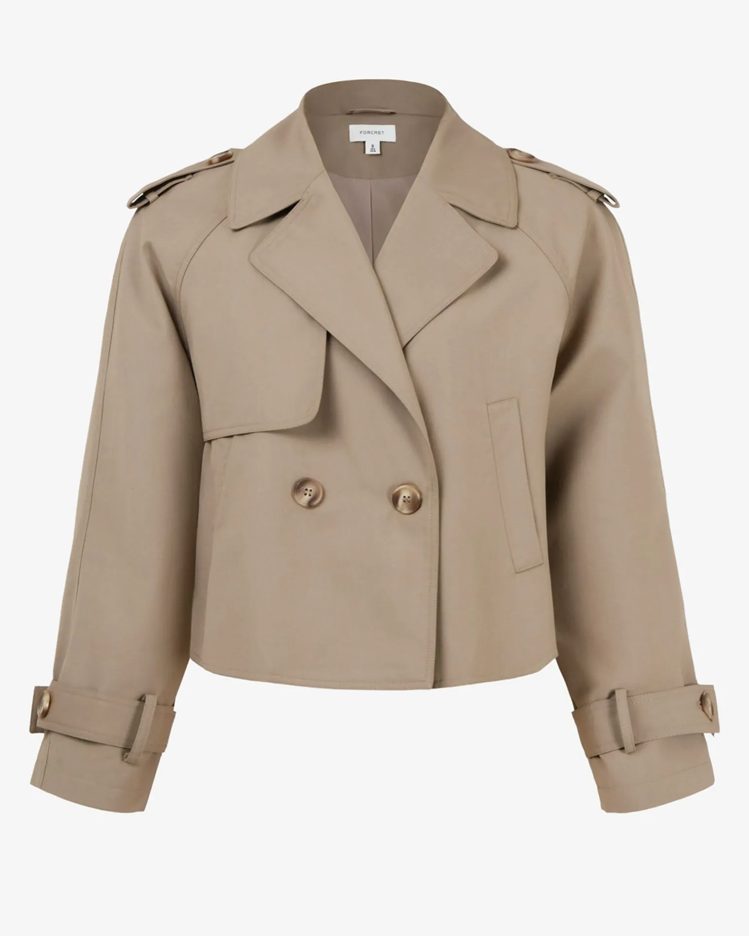 Collins Cropped Trench Coat