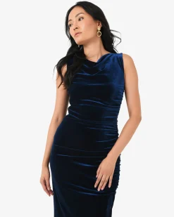 Cory Drape Midi Dress