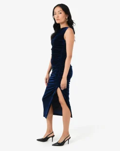 Cory Drape Midi Dress