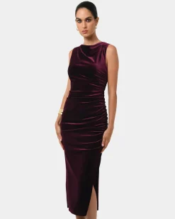 Cory Drape Midi Dress