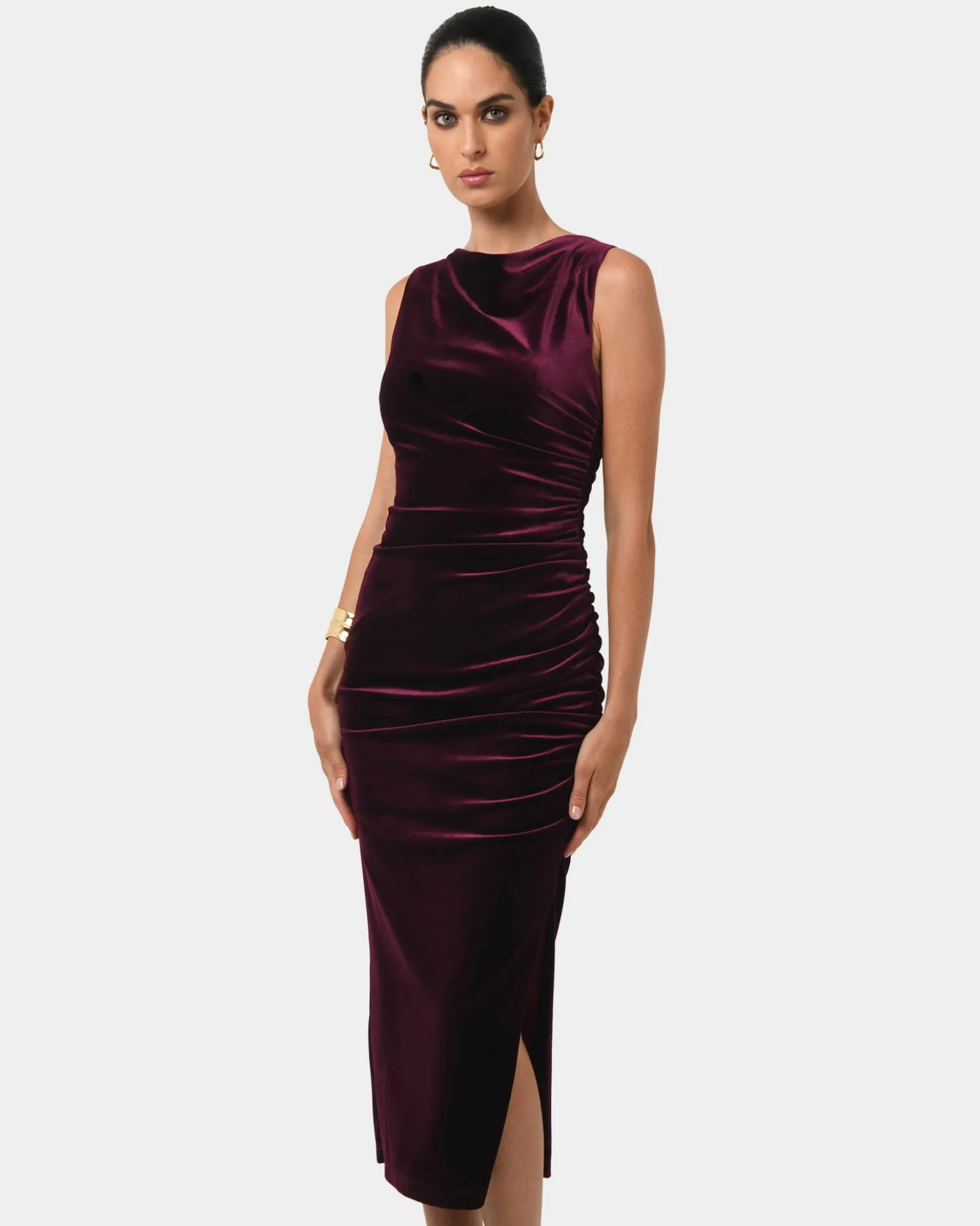 Cory Drape Midi Dress