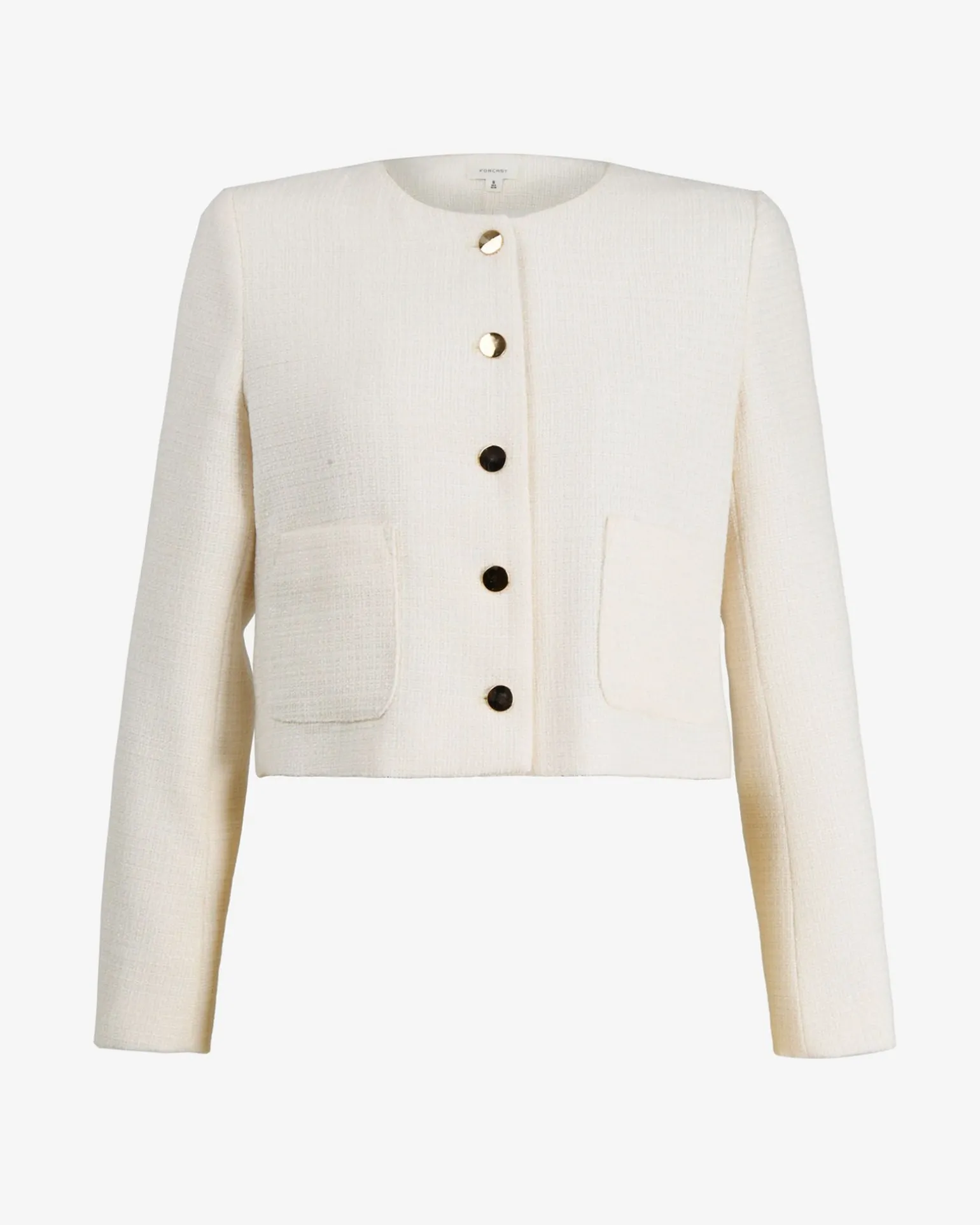 Cynthia Crop Tweed Jacket