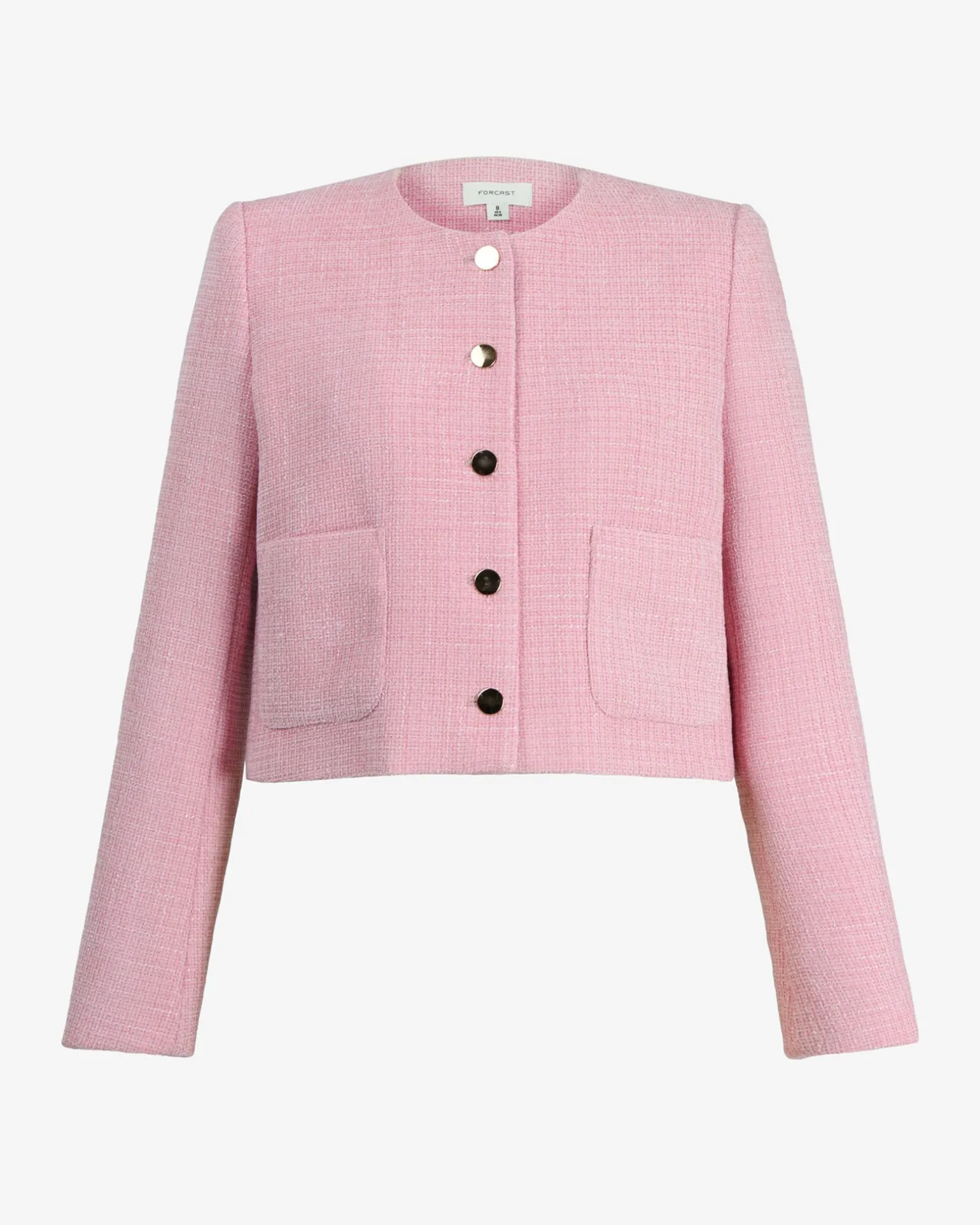 Cynthia Crop Tweed Jacket