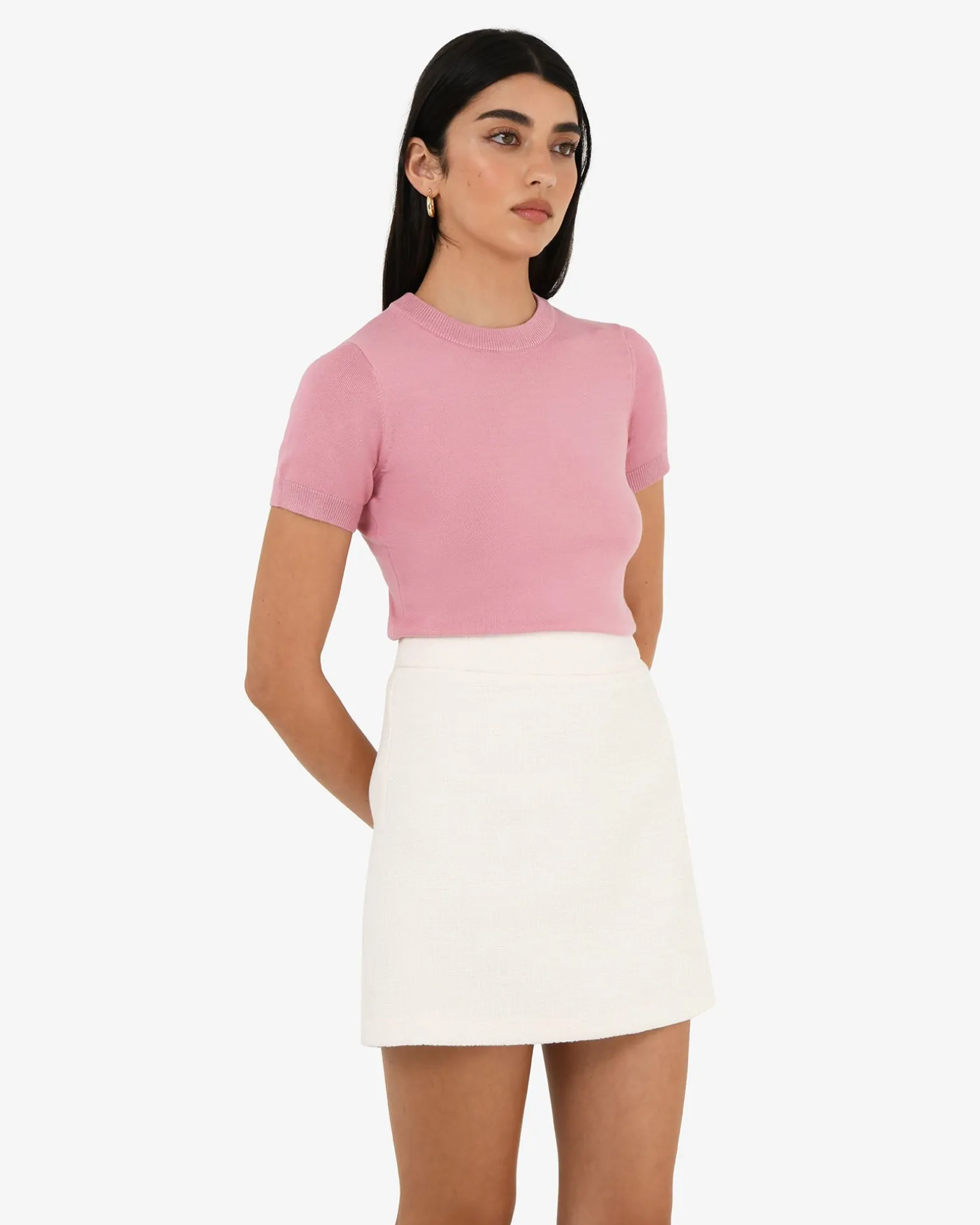 Cynthia Tweed Mini Skirt
