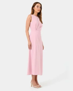 Demi Ruched Midi Dress