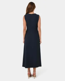 Demi Ruched Midi Dress
