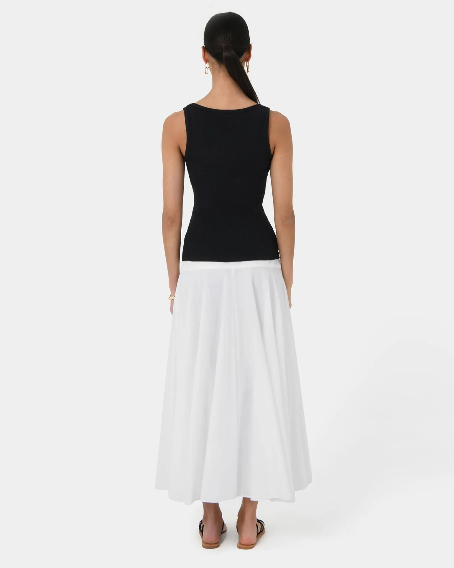 Devin Ribbed Singlet Top