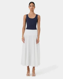 Devin Ribbed Singlet Top
