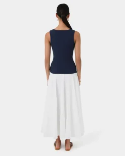 Devin Ribbed Singlet Top