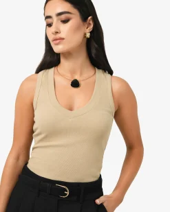 Devon V-neck Singlet