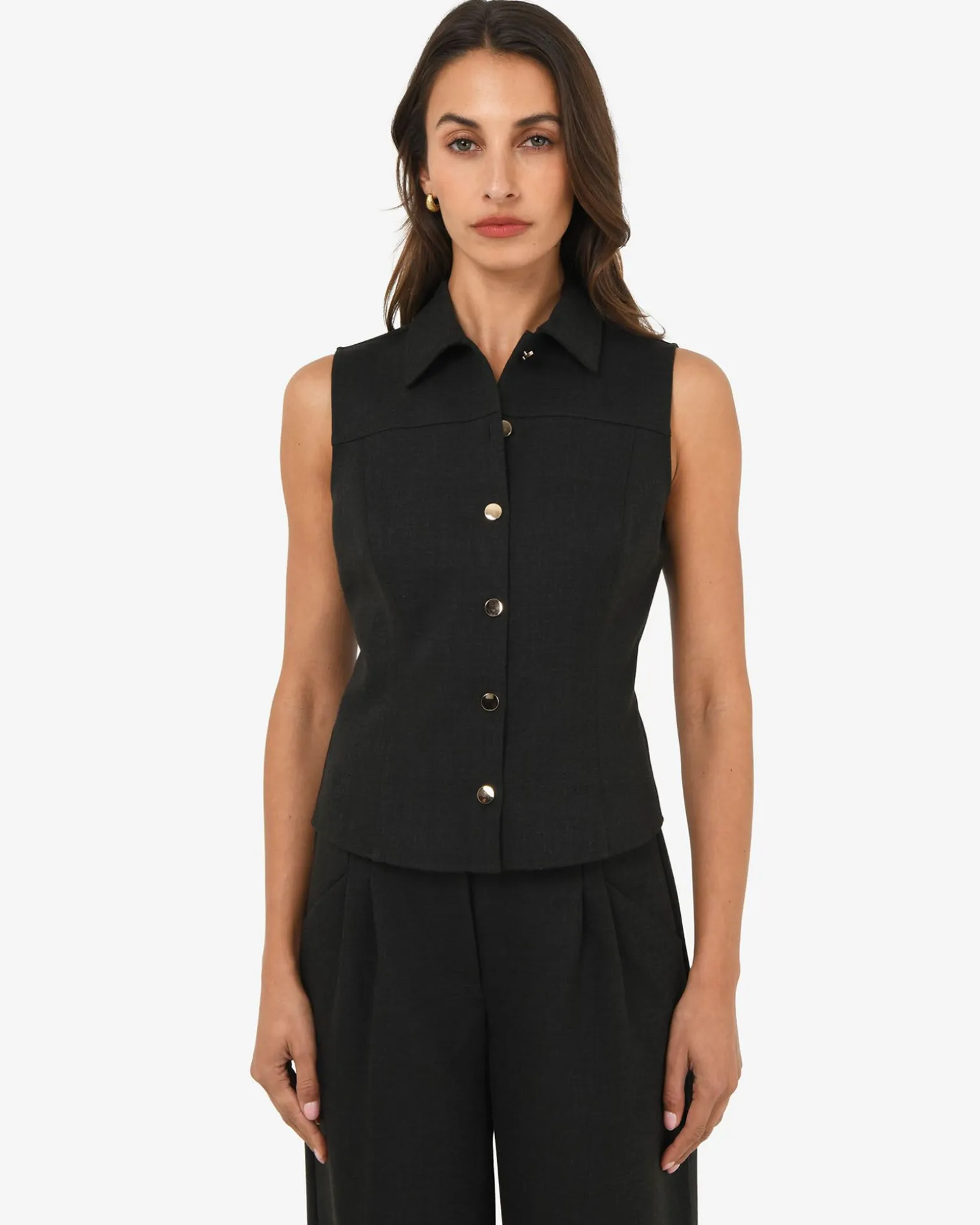 Dolly Collared Vest
