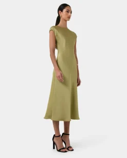 Dulce Satin Midi Dress