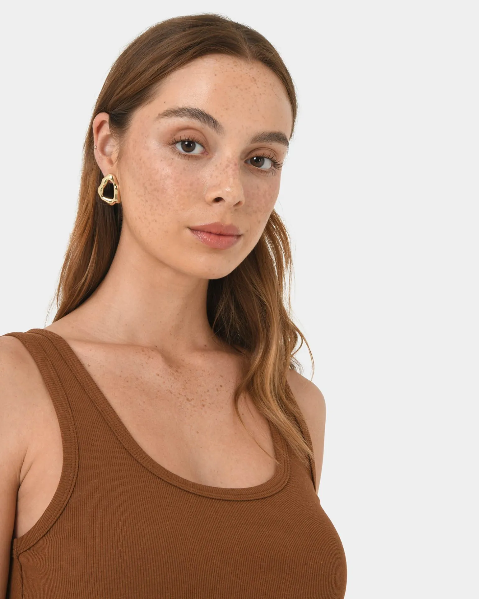 Elif 16k Gold Plated Earrings