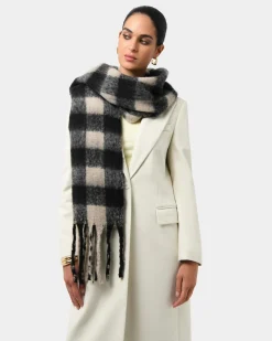 Elle Checked Scarf