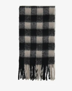 Elle Checked Scarf