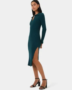 Elliot Collared Knit Dress