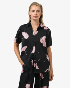 Felicia Floral Satin Shirt