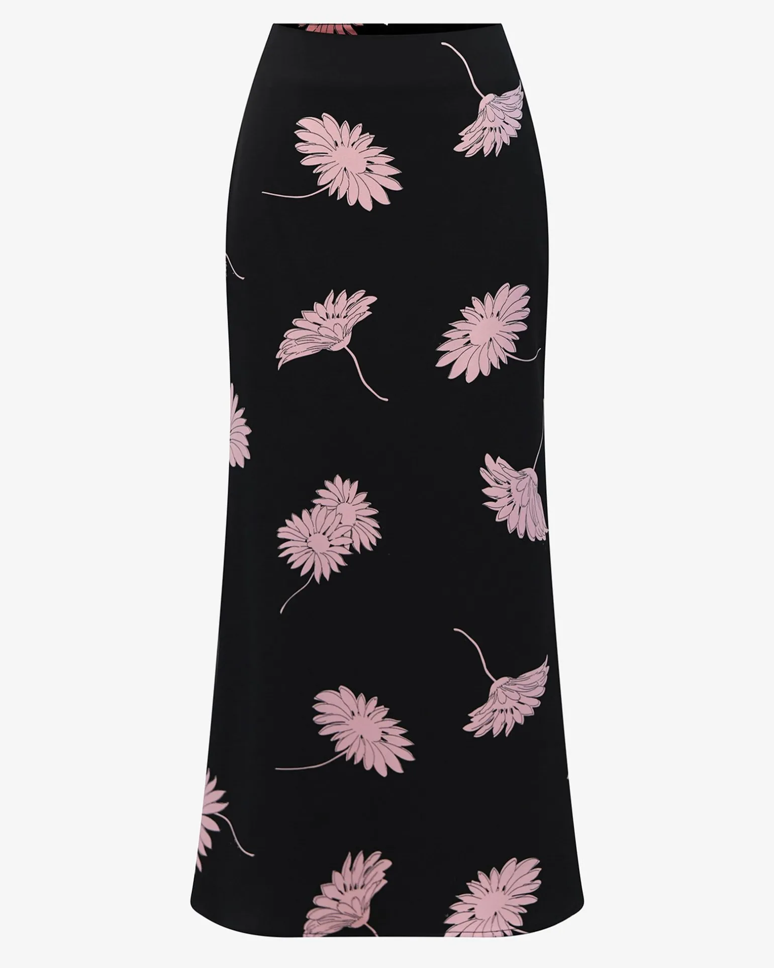 Felicia Floral Satin Skirt