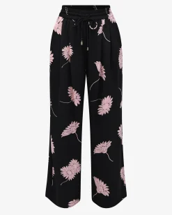 Felicia Satin Elastic Pants