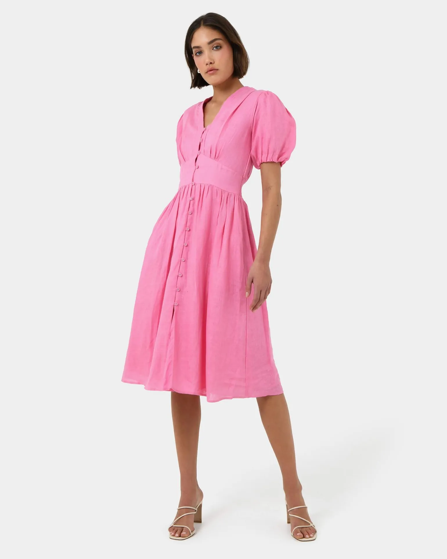 Fernanda Linen Dress