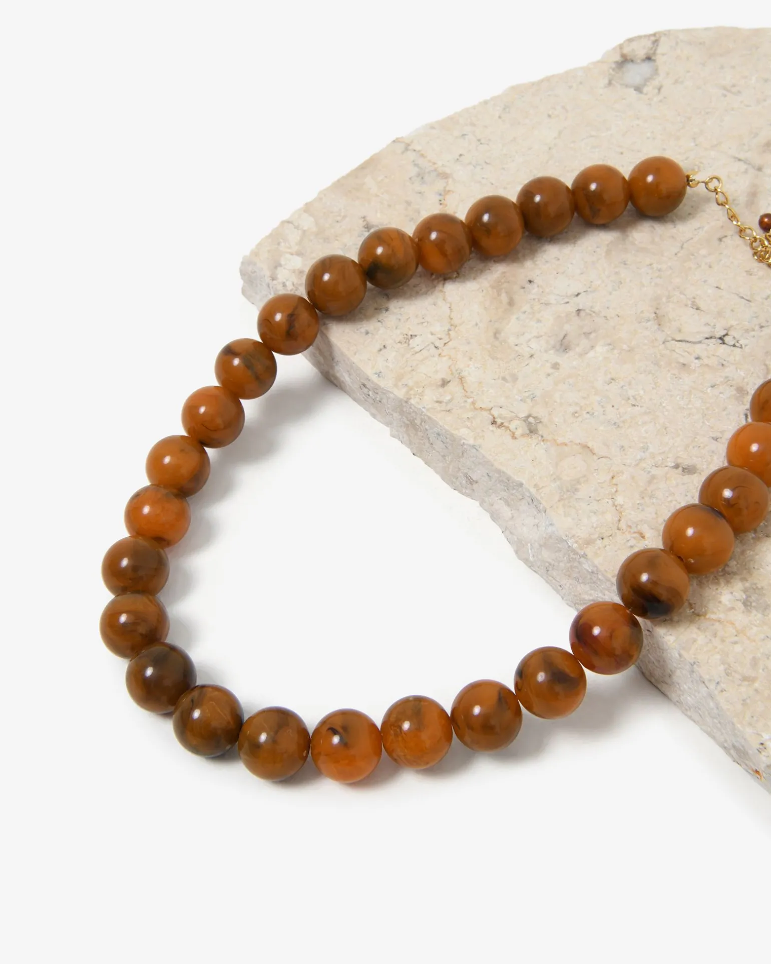 Gia Boho Resin Necklace