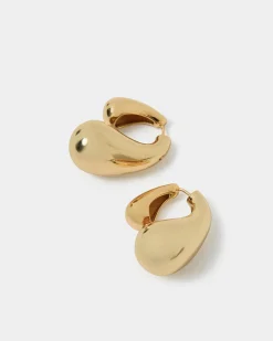Gia Gold Bubble Earrings