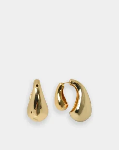 Gia Gold Bubble Earrings