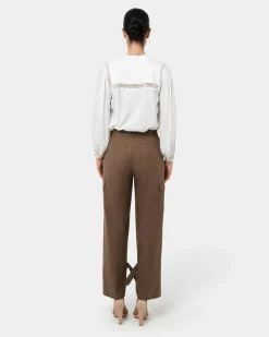 Giorga Lace Trim Blouse