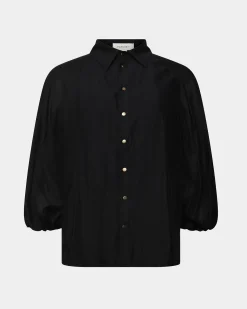 Giulia Gold Button Blouse