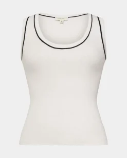 Gloria Contrast Knit Top